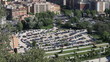 A big car parking