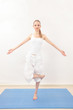 Yoga woman