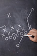 Coach Drawing Football Play