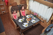 Family vacation, RV holiday trip, camping with kids