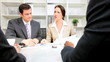 Multi Ethnic Legal Team Meeting Clients
