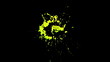 Toxic splash 2. Comes with Alpha Matte.