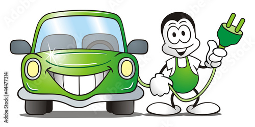 Illustration: eCar Service eCar Service