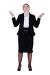 Businesswoman asking why