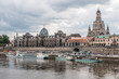 Dresden_Brühlsche Terrasse+Frauenkirche+Akademie