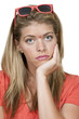 Woman with Acne