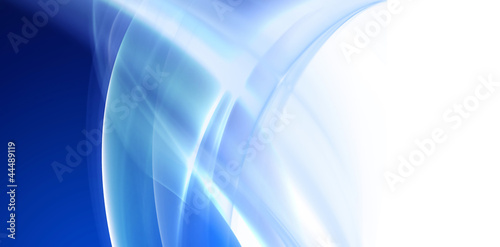 Illustration: Elegant blue fractal background Elegant blue fractal background