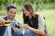 Wine Tasting in the field