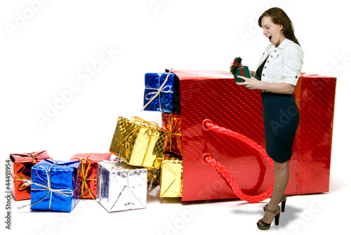 Photo: Woman Christmas Presents Woman Christmas Presents