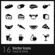16 Food & Drink Icons