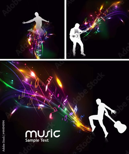 Vector: music event design. vector illustration. music event design. vector illustration.