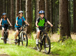 Family biking