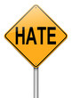 Hate concept.