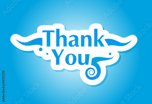 Vector: thank you graphic thank you graphic