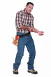 builder with pain in arm