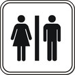 panneau wc