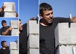 experienced man making a wall