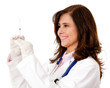 Doctor with a needle