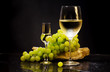 wine and grappa glass