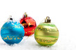 Photo : Christmas baubles Christmas baubles
