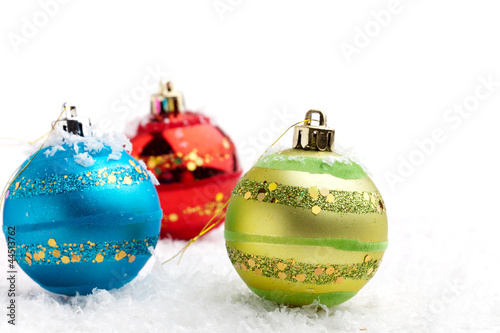 Photo: Christmas baubles Christmas baubles