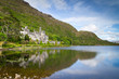 Kylemore Abbey in Connemara mountains, Ireland
