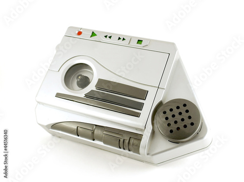 Photo: Old music player (magnetophone) Old music player (magnetophone)