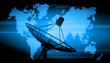 abstract world technology background