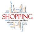 Shopping Word Cloud Concept