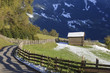 Wooden shed