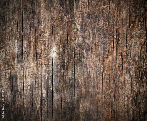 Photo: Old, cracked wood background, high resolution Old, cracked wood background, high resolution