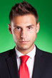 Portrait of a young handsome business man