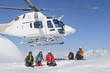 Heli hebt ab