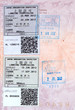Japanese landing permit