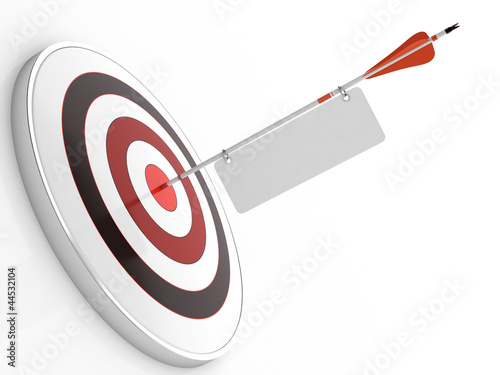 Illustration: Dart and target Dart and target