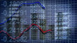 loop economic graph numbers and stacks of coins