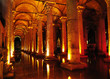Basilica Cistern in Istanbul.