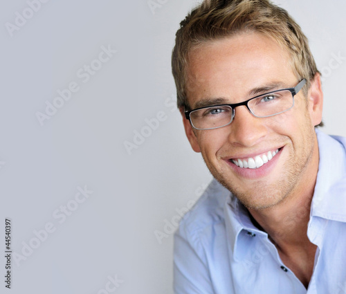 Photo: Eyeglasses man Eyeglasses man