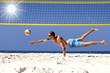 Beachvolleyball Hechtbagger