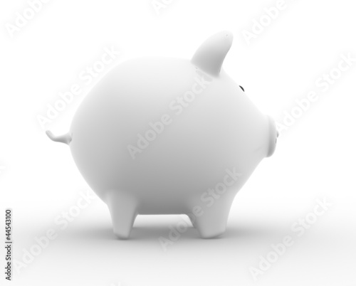 Illustration: Piggy bank. Piggy bank.