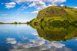 Photo: The majestic view of the lake in the mountains The majestic view of the lake in the mountains