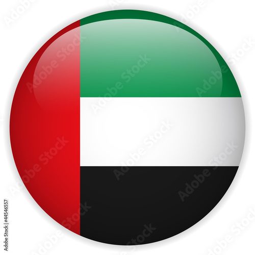 Vector: Emirates Flag Glossy Button Emirates Flag Glossy Button