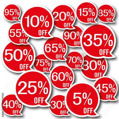 Vector: Discount label and sticker Rabatt Discount label and sticker Rabatt