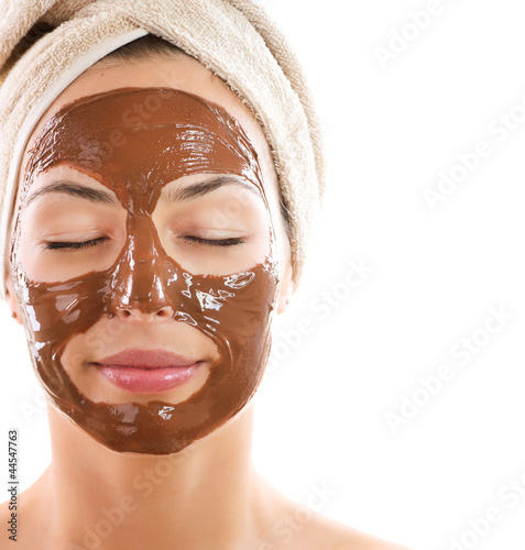 Photo: Facial Chocolate Mask. Spa Facial Chocolate Mask. Spa