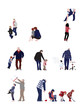 Careful fathers - design elements
