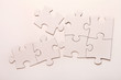 White jigsaw puzzle