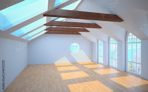 Illustration: Dachwohnung Dachwohnung