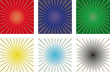 Set of 6 abstract background. Seamless pattern