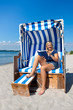 Sommertag im Strandkorb