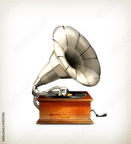 Vector: Gramophone Gramophone